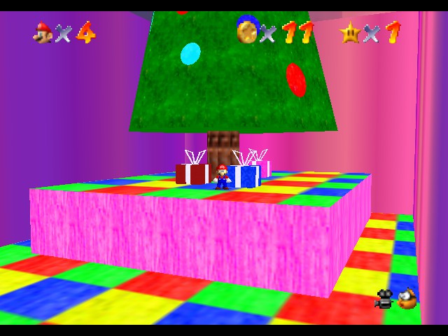 Super Mario 64 Christmas Land Screenthot 2